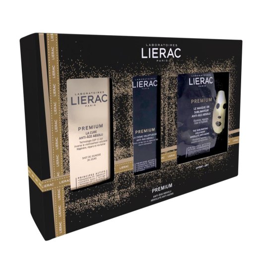 Lierac Cofanetto Premium - La Cure 30ml + Crema Volupteuse 30ml + Maschera Oro Antietà 20ml