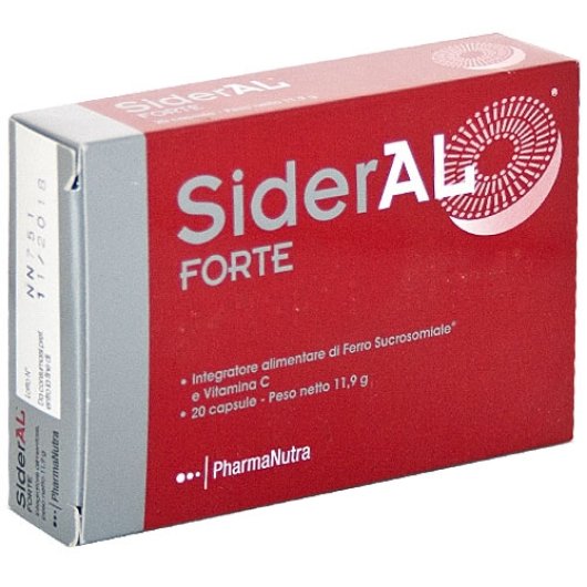 Sideral Forte - 20 capsule - Integratore di Ferro Sucrosomiale e Viatamina C