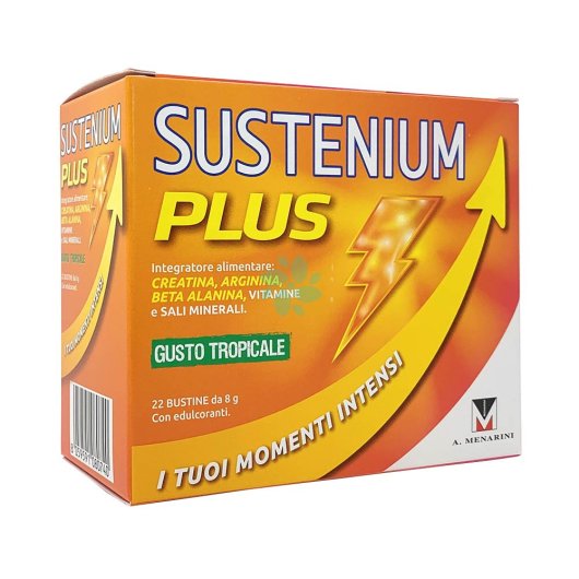 Sustenium plus Gusto Tropicale 22 Bustine - Integratore di sali minerali_SCAD 10/2023