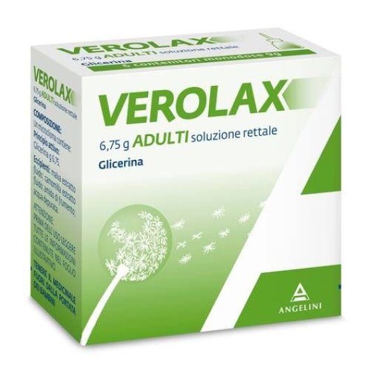 Verolax Adulti Soluzione Rettale 6 Microclismi 6,25g