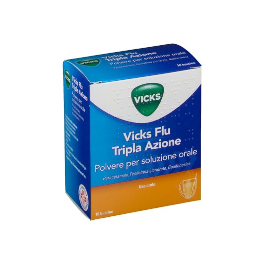 VICKS FLU TRIPLA A OS POLV10BS scad 10/2021