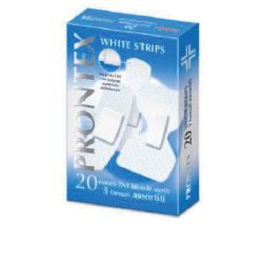 CER PRONTEX WHITE STRIPS 20PZ