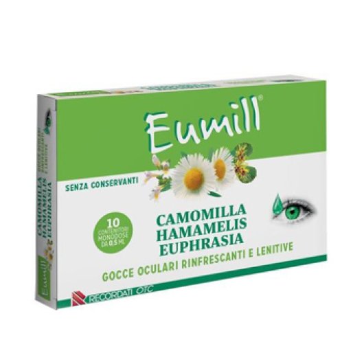 Eumill gocce oculari 10 flaconcini monodose 0,5 ml