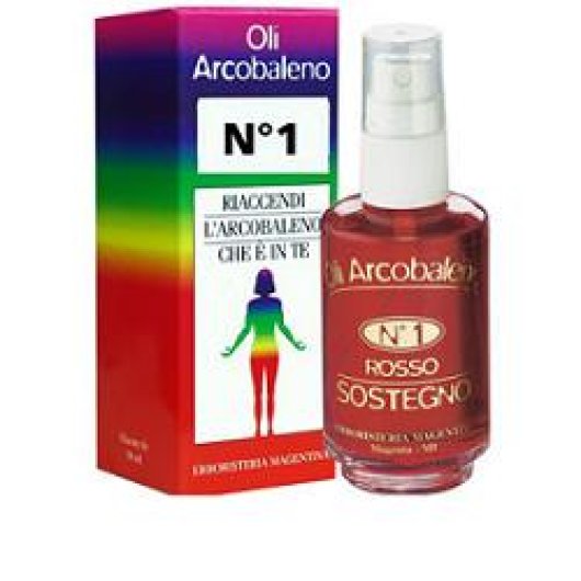 Arcobaleno Olio 1 Rosso 50ml Arcobaleno Olio 1 Rosso 50ml