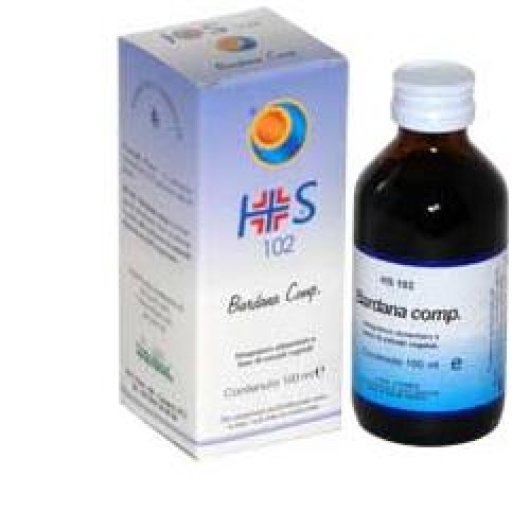 HS 102 Bardana Compositum - Herboplanet - Flacone da 100 ml - Integratore alimentare ad azione depurativa 