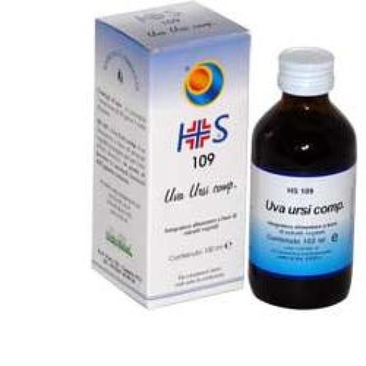 HS 109 Uva Ursi Compositum - Herboplanet - Flacone da 100 ml - Integratore alimentare ad azione depurativa