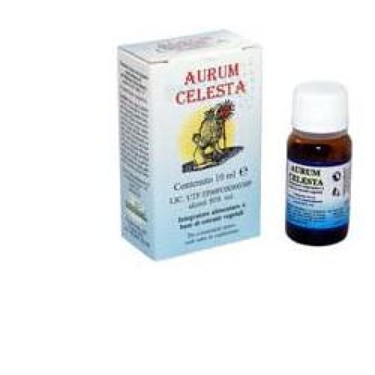 Aurum Celesta - Herboplanet - Flacone da 10 ml - Integratore alimentare per il benessere del sistema immunitario e dell'apparato cardio-circolatorio