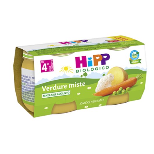 HIPP BIO OMOG VERDURE MIS 2X80