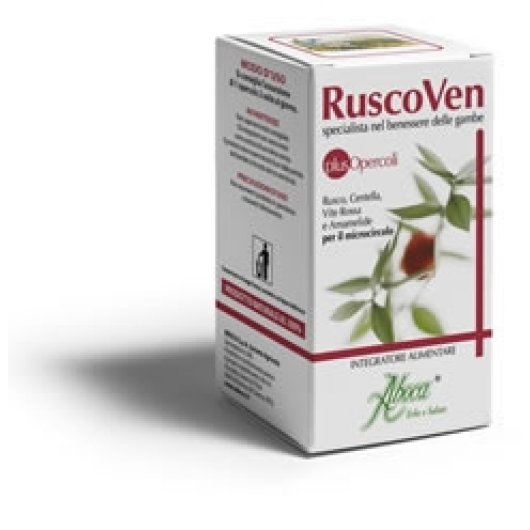 Ruscoven Plus - Aboca - 50 Opercoli - integratore per favorire il microcircolo