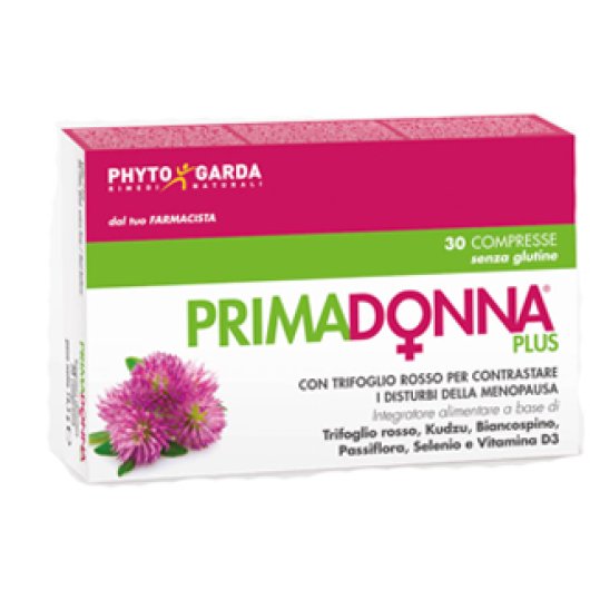 PRIMADONNA PLUS - Named - 30 compresse - Integratore alimentare che aiuta a contrastare i disturbi della menopausa