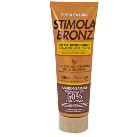 Stimola Bronz - Named - Tubo da 125 ml - Crema idratante che accelera l'abbronzatura