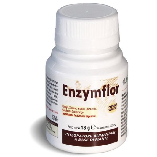 Enzymflor - Avd Reform - 36 capsule - Integratore alimentare che favorisce la funzione digestiva