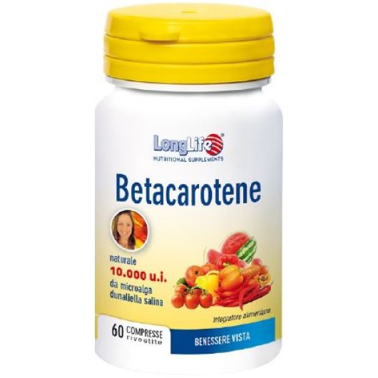 LONGLIFE BETACAROTENE 60CPR