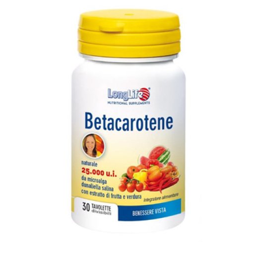 LONGLIFE BETACAROTENE 30TAV