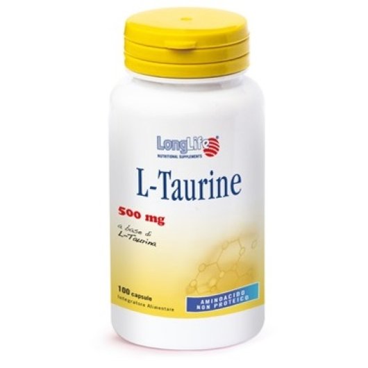 LONGLIFE LTAURINE 500MG 100CPS