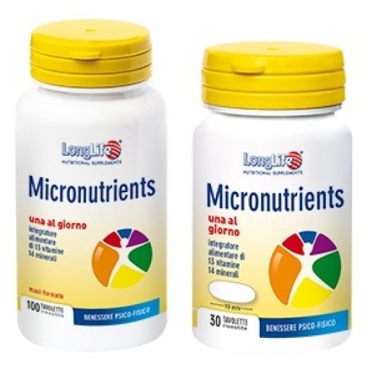 LONGLIFE MICRONUTRIENTS 30TAV