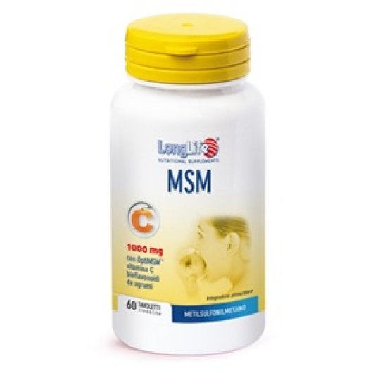 LONGLIFE MSM 1000MG 60TAV