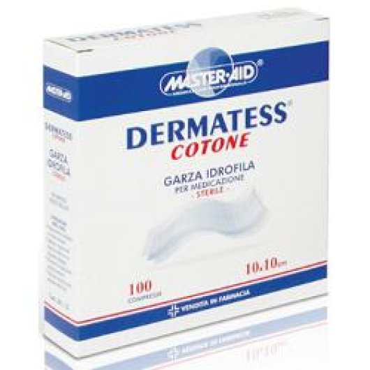 DERMATESS COT GARZA 10X10 100P