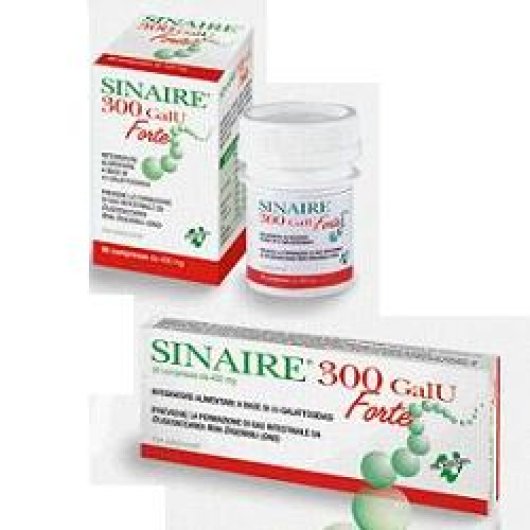 Sinaire Forte - Alfasigma - 30 compresse - Integratore alimentare che previene la formazione di gas intestinale, migliorando la digestione di cereali, legumi, verdure e frutta