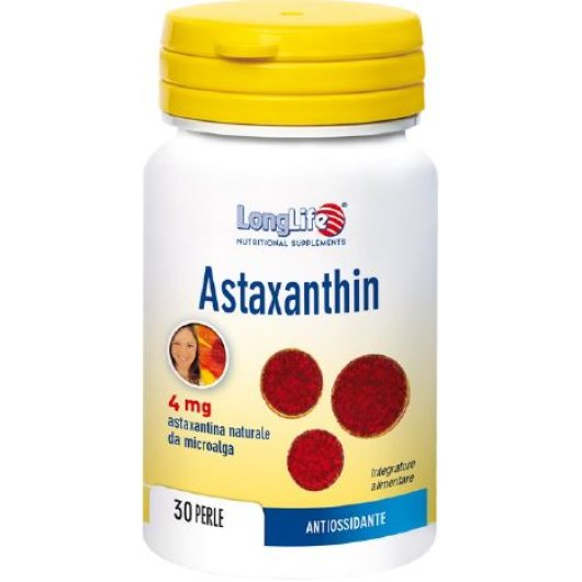 LONGLIFE ASTAXANTIN 4MG 30PRL