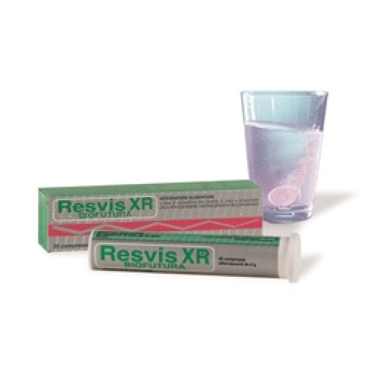 Resvis XR - Alfasigma - 20 compresse effervescenti - Integratore alimentare che aiuta a rafforzare le naturali difese dell'organismo, contrastando tosse e raffreddore