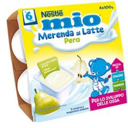 MIO MERENDA PERA 4X100G