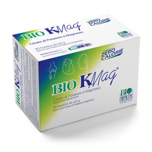 Bio K Mag Integratore di citrato di potassio e magnesio 30 bustine