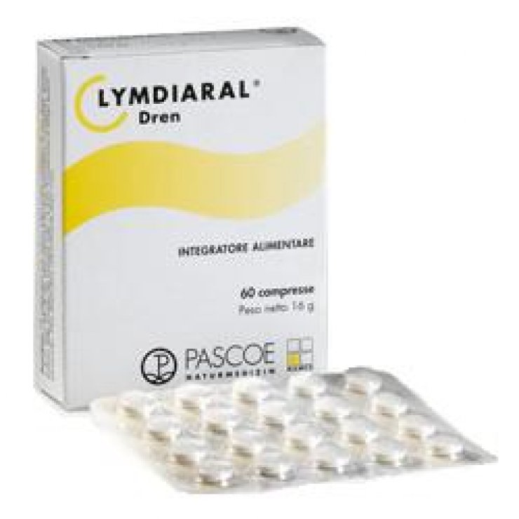 Lymdiaral Dren - Named - 60 compresse - Integratore alimentare che sostiene il sistema immunitario e il drenaggio dei liquidi corporei