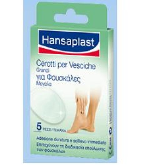 Hansaplast Cer Vesc Grandi 5pz