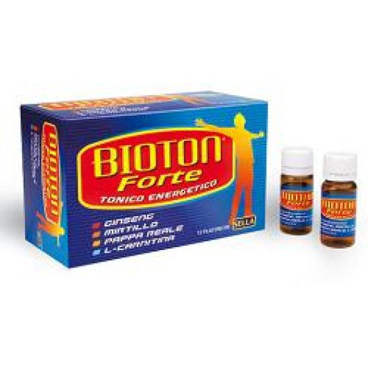 BIOTON FORTE C/CARNITINA 12FL