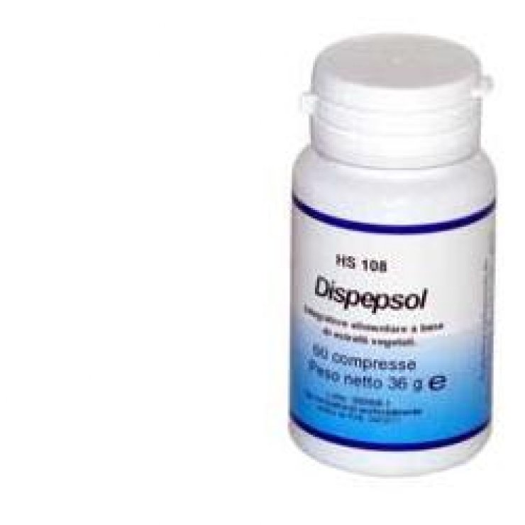 Dispepsol - Herboplanet - 60 compresse - Integratore alimentare che favorisce la funzione digestiva