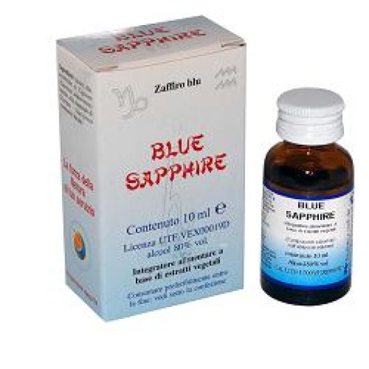 Blue Sapphire - Herboplanet - Flacone da 10 ml - Integratore alimentare per il benessere del sistema immunitario