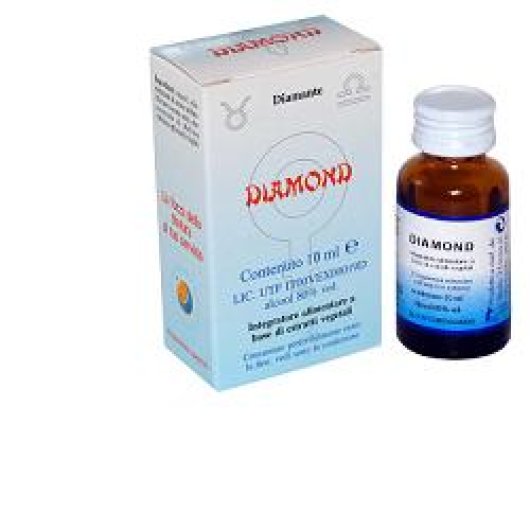 Diamond - Herboplanet - Flacone da 10 ml - Integratore alimentare per il benessere dell'apparato digerente e di quello respiratorio