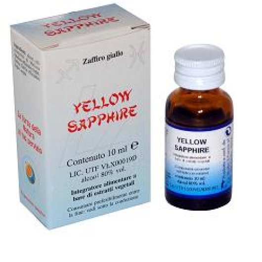 Yellow Shappire - Herboplanet - Flacone da 10 ml - Integratore alimentare che favorisce il processo di digestione