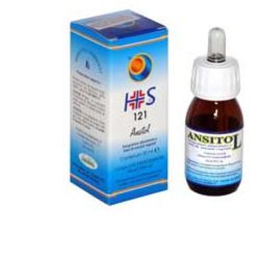 Ansitol - Herboplanet - Flacone da 50 ml - Integratore alimentare per il benessere mentale e il rilassamento