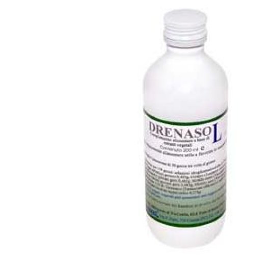 Drenasol - Herboplanet - Flacone da 200 ml - Integratore alimentare ad azione drenante