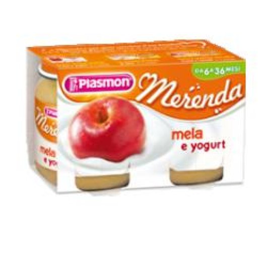 Plasmon Omog Yog/mela 120gx2pz