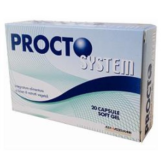 PROCTO SYSTEM 20CPS SOFT GEL