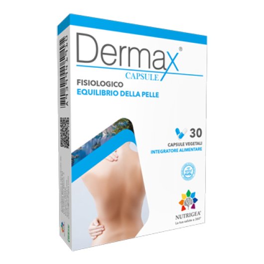 Dermax - Nutrigea - 30 capsule - Integratore alimentare per l'equilibrio della pelle