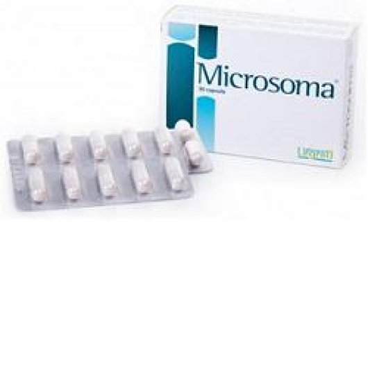 Microsoma - Laboratori Legren - 30 capsule - Integratore alimentare per la fisiologica funzionalità del fegato 