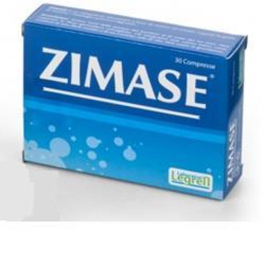 Zimase - Laboratori Legren - 30 compresse - Integratore alimentare per favorire la digestione