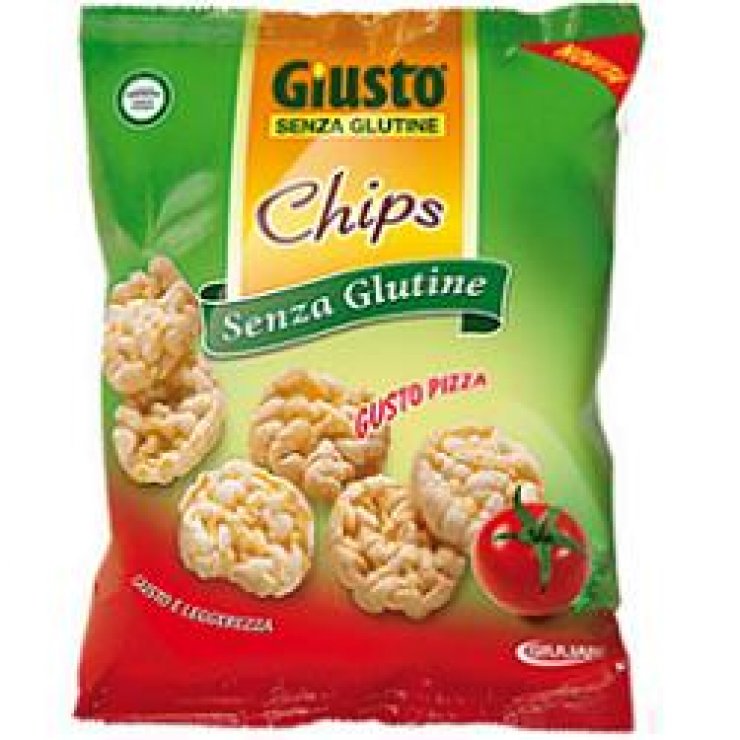 GIUSTO S/G CHIPS PIZZA 30G