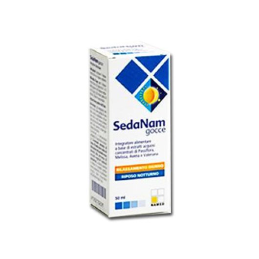 SedaNam - Named - Flacone da 50 ml - Integratore alimentare che favorisce il rilassamento