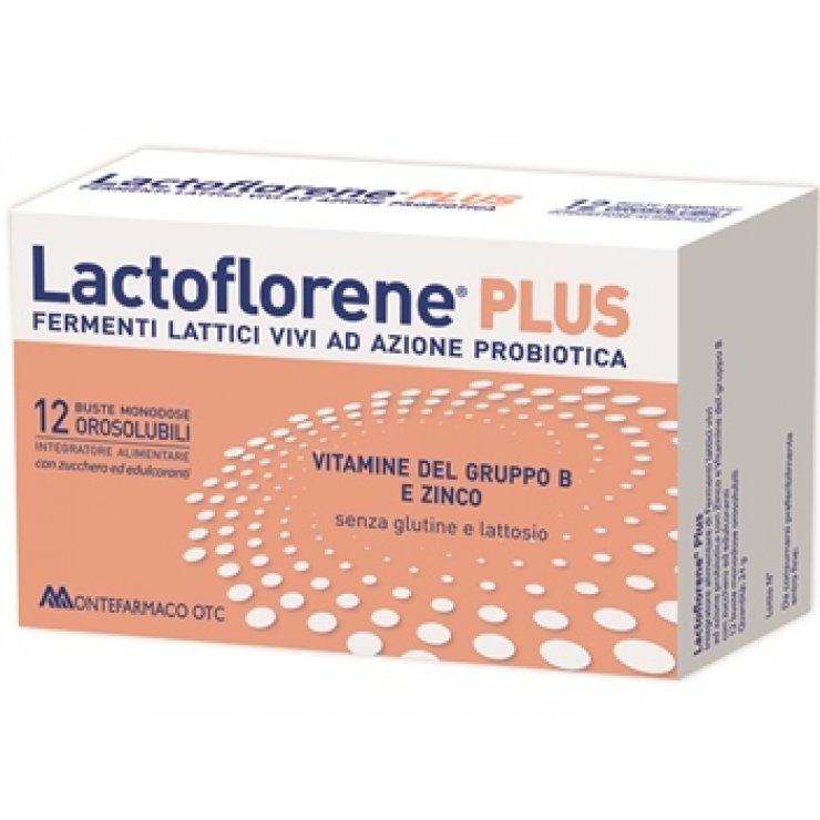 Lactoflorene Plus - Montefarmaco - 12 bustine monodose