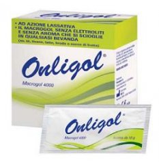 Onligol - Alfasigma - 20 bustine - Polvere ad azione lassativa