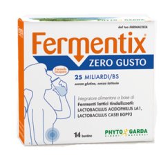 Fermetix - Zero Gusto - Named - 14 bustine - Integratore alimentare di fermenti lattici tindalizzati
