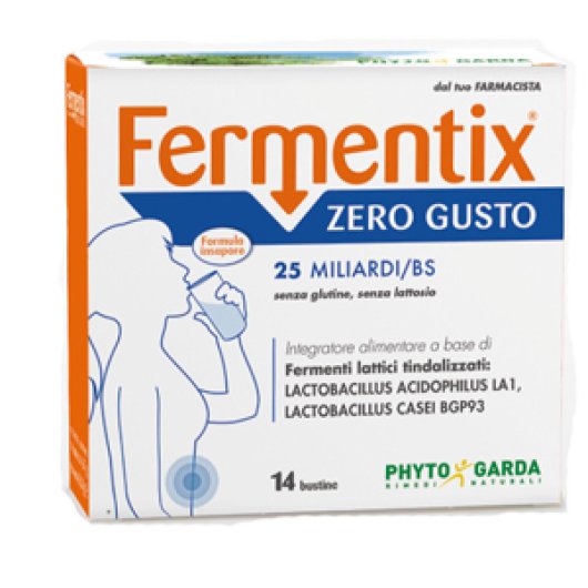 Fermetix - Zero Gusto - Named - 14 bustine - Integratore alimentare di fermenti lattici tindalizzati