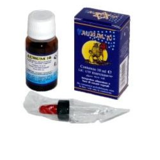 Aurum 10 - Herboplanet - Flacone da 10 ml - Integratore alimentare per il benessere dell'apparato cardiocircolatorio, del sistema immunitario e nervoso