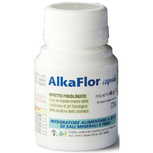 Alka Flor - Avd Reform - 60 capsule - Integratore di sali minerali