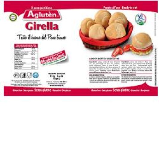 AGLUTEN PANE QUOT GIRELLA 110G